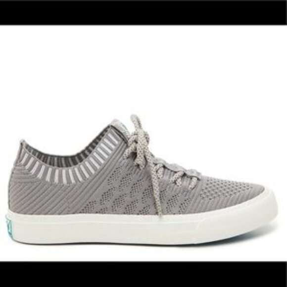 Blowfish Malibu Mazaki Sneakers in Dirty Gray Matrix Knit - Size 7 - Picture 13 of 16